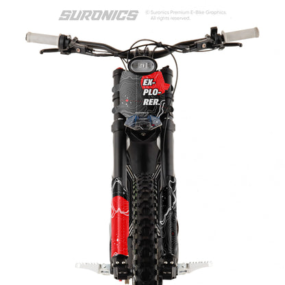 EXPLORER BLACK RED Talaria Sting MX3 MX4 Graphics kit