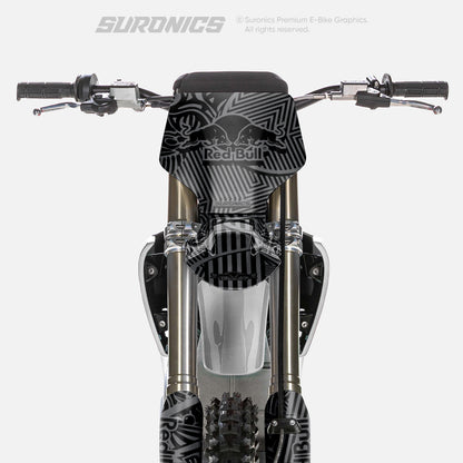 RACE ART BLACK GREY Stark Varg Graphics kit