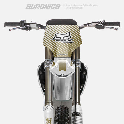 FOX RACER WHITE SANDER Stark Varg Graphics kit