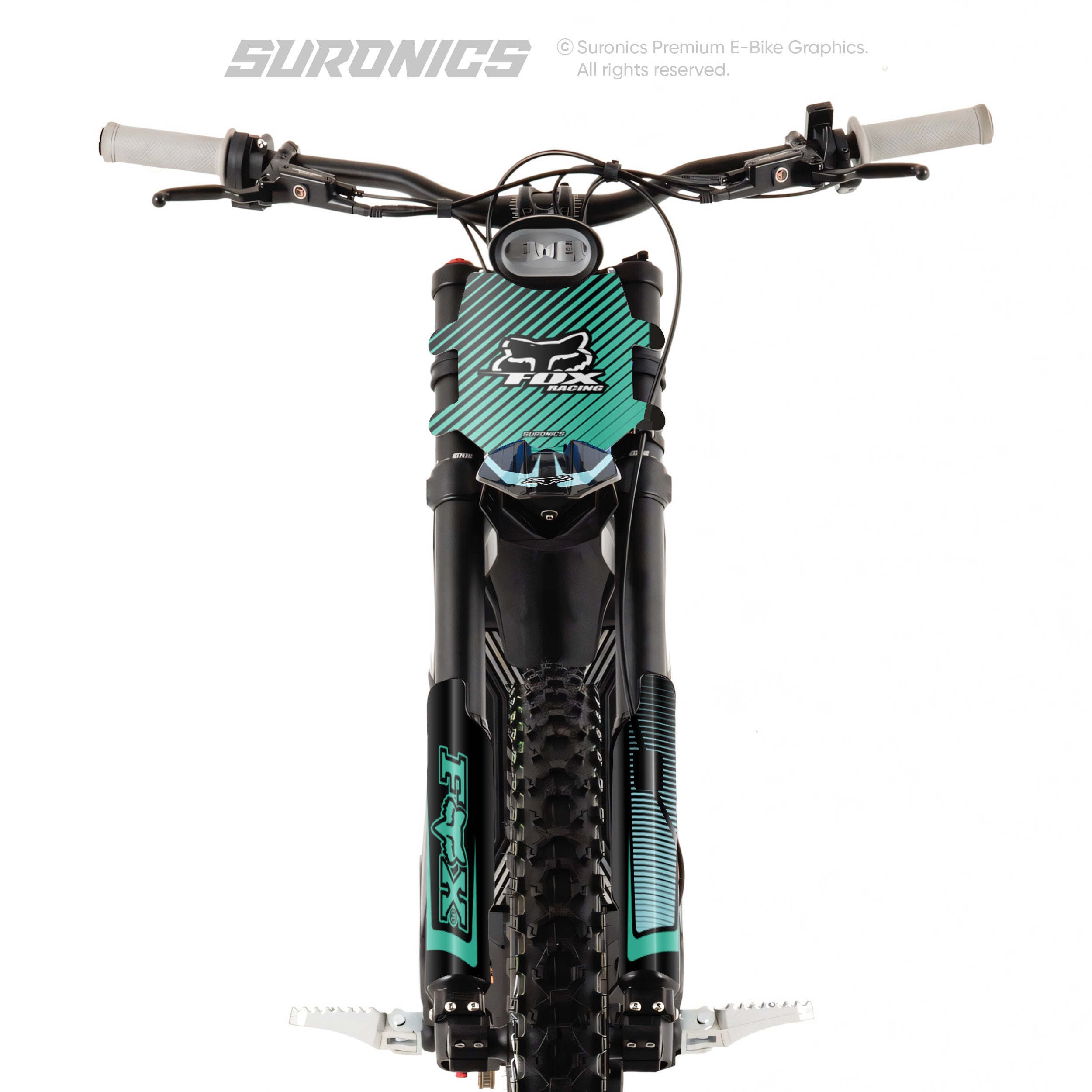 FOX RACER BLACK MINT Talaria Sting MX3 MX4 Graphics kit