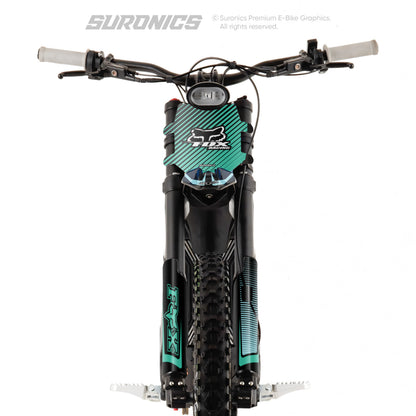 FOX RACER BLACK MINT Talaria Sting MX3 MX4 Graphics kit