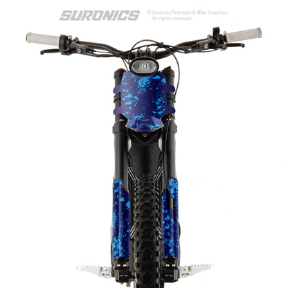SPLATTER NAVY CYAN Talaria Sting MX3 MX4 Graphics kit