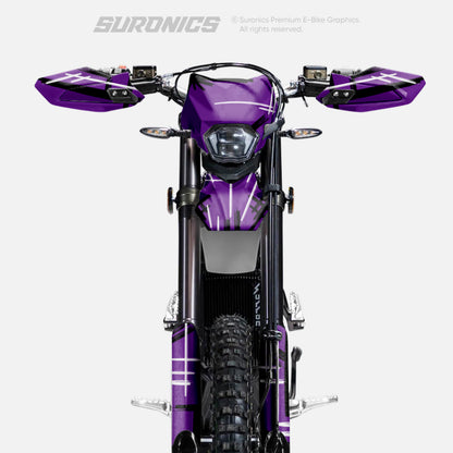 MARKER PURPLE Surron Ultra Bee Graphics kit