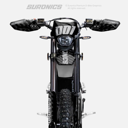 FUTURACE GREY BLACK Surron Ultra Bee Graphics kit
