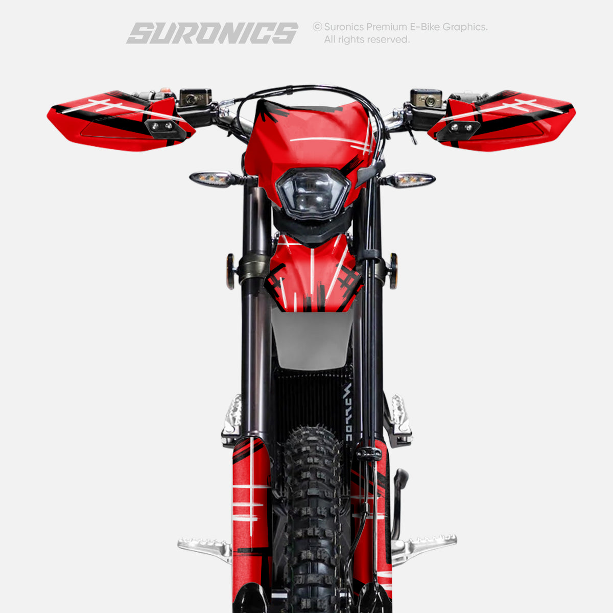 MARKER RED Surron Ultra Bee Graphics kit – Suronics