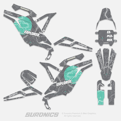 EXPLORER GREY MINT Ventus One Graphics kit