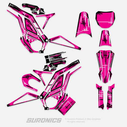MARKER MAGENTA Eride Pro SS SR Graphics kit