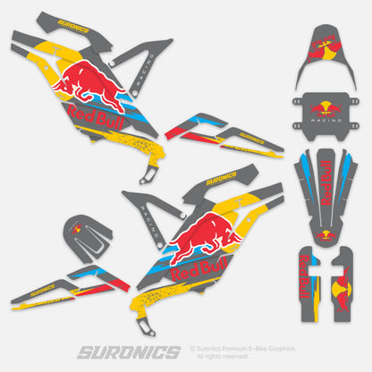 ORIGINAL BULL GREY 79Bike Falcon PRO / GT / M Graphics kit