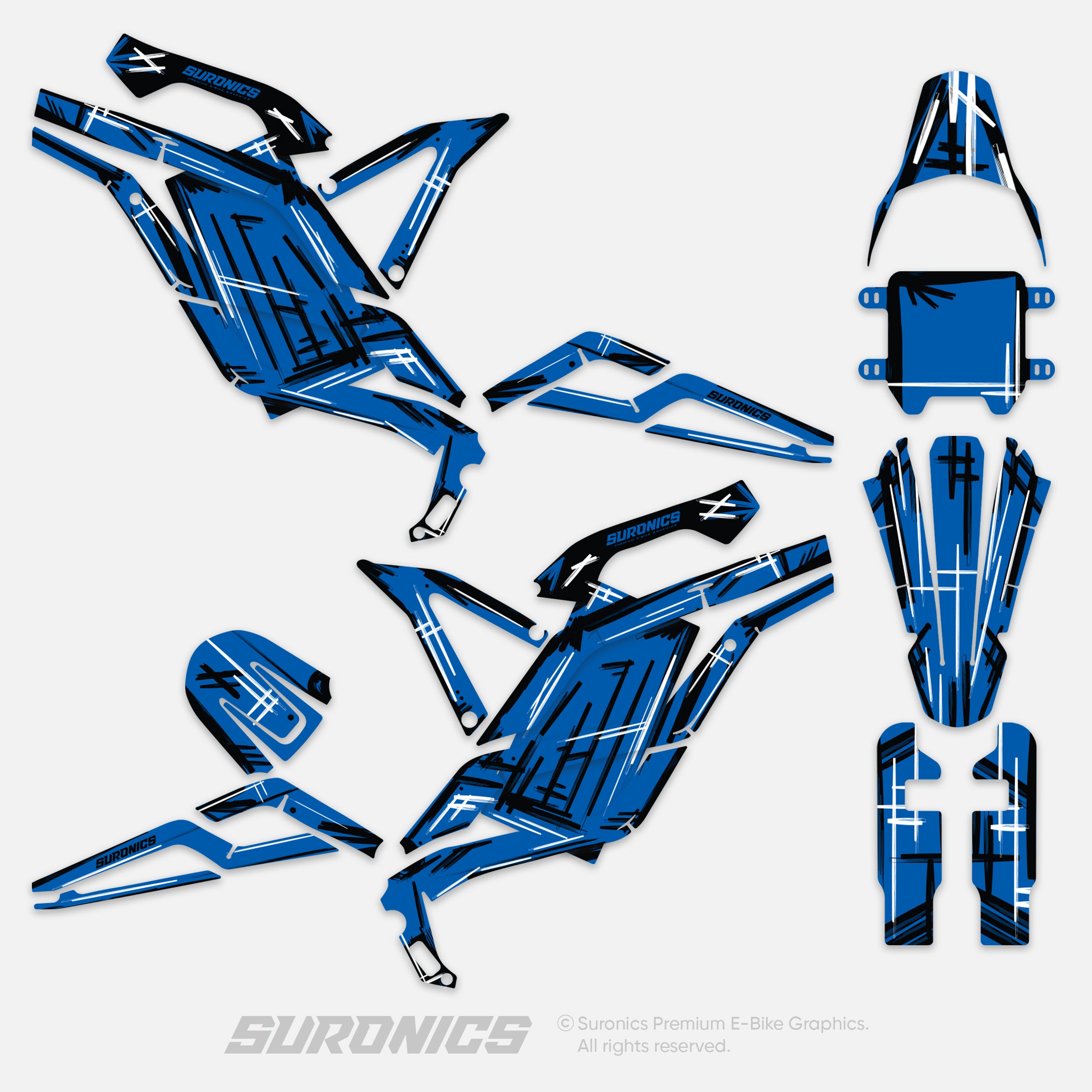 MARKER BLUE Ventus One Graphics kit