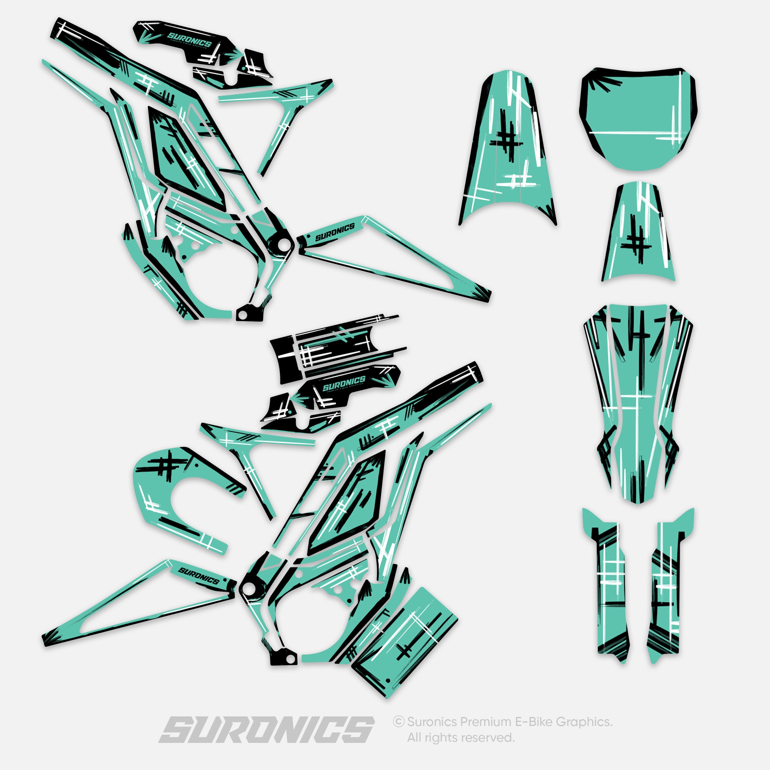 MARKER MINT Eride Pro SS SR Graphics kit