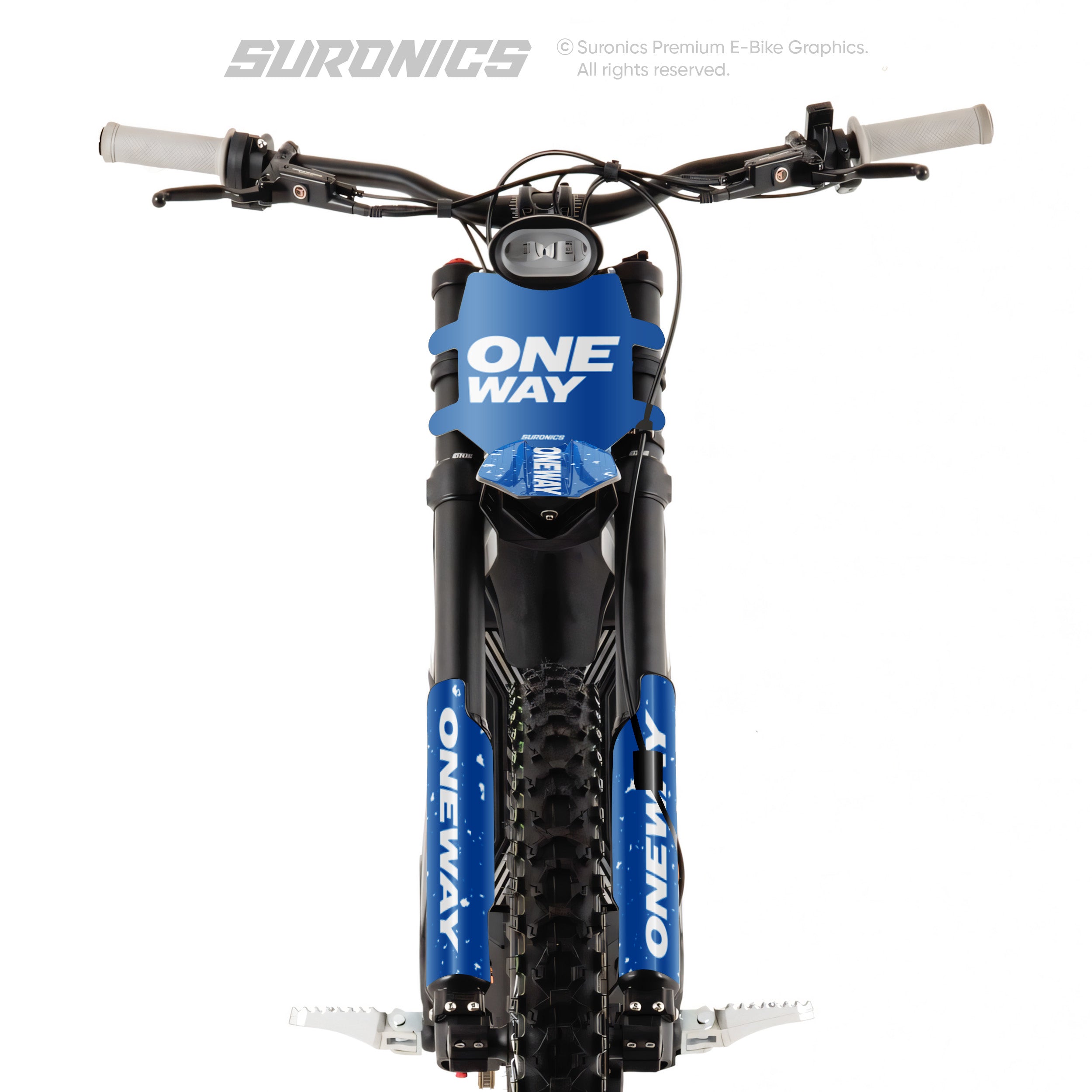 ONEWAY BLUE WHITE Talaria Sting MX3 MX4 Graphics kit