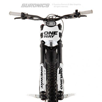 ONEWAY WHITE BLACK Talaria Sting MX3 MX4 Graphics kit