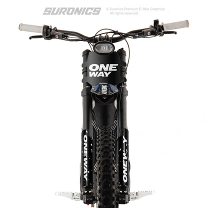 ONEWAY BLACK WHITE Talaria Sting MX3 MX4 Graphics kit