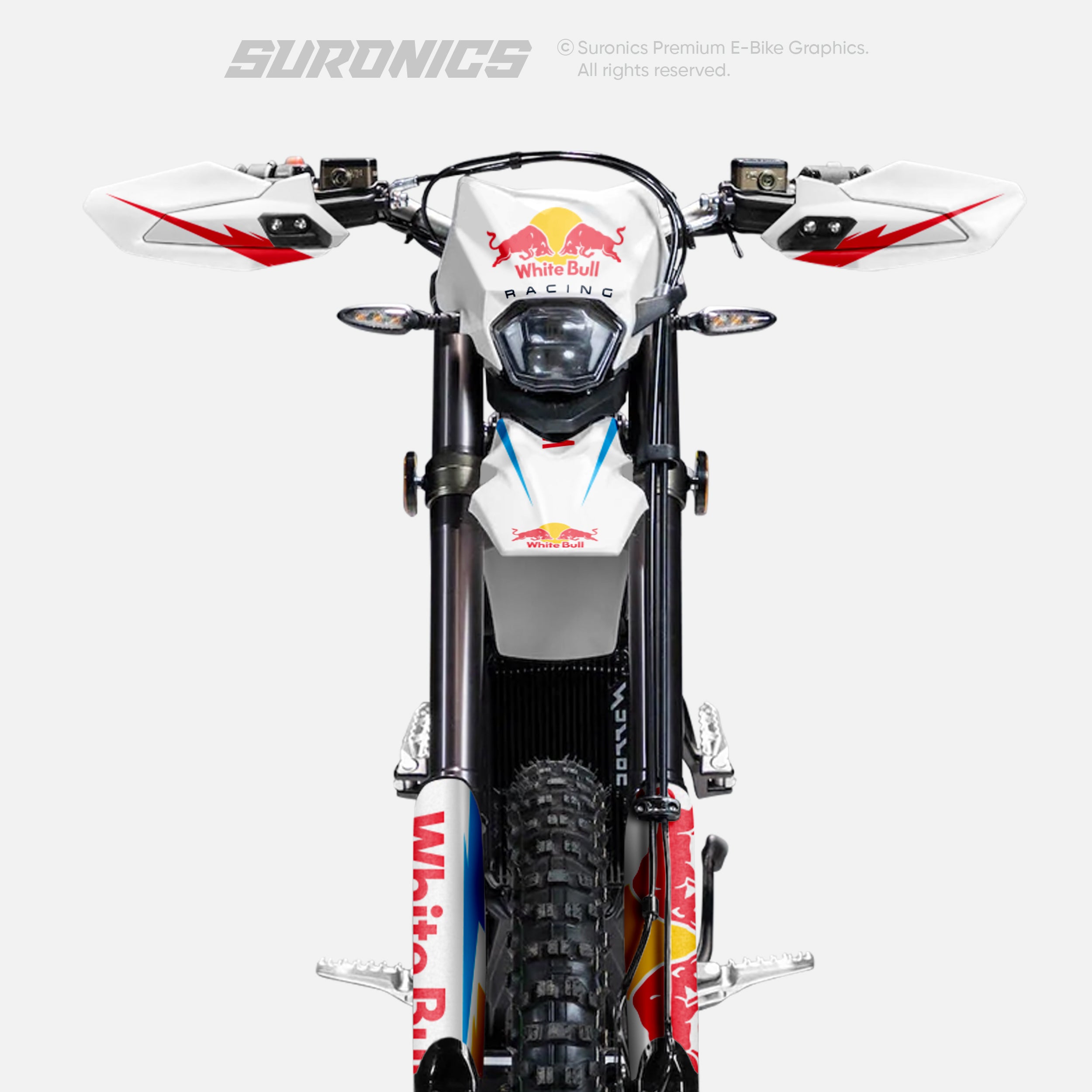 CUSTOM: WHITEBULL Surron Ultra Bee Graphics kit