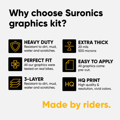 CAMOX GREY Surron Ultra Bee Graphics