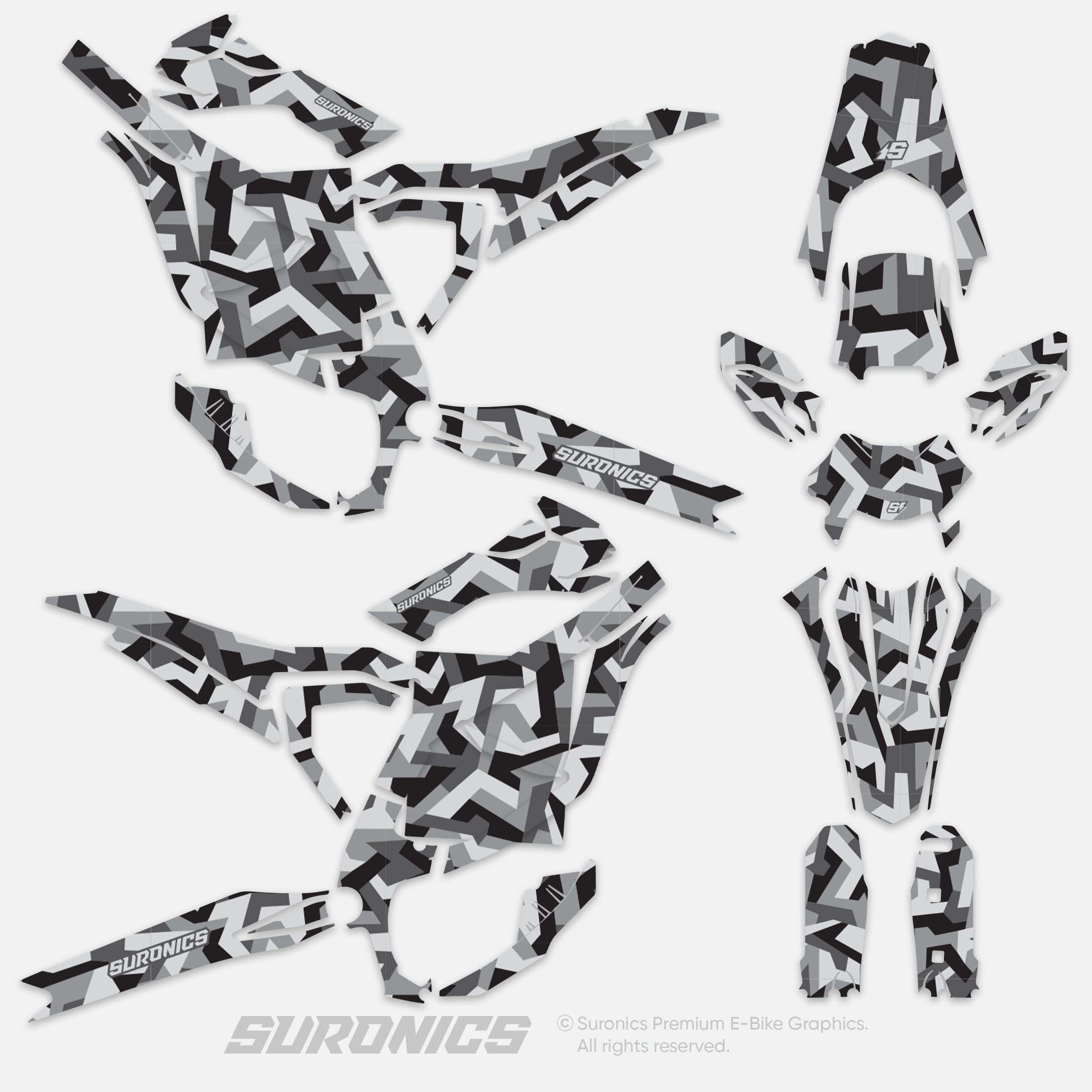 CAMOX GREY Surron Ultra Bee Graphics