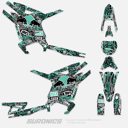 STICKY BLACK MINT Arctic Leopard XE Graphics kit