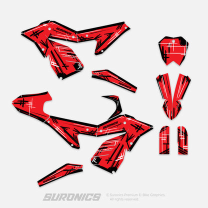 MARKER RED ETM RTR Graphics kit