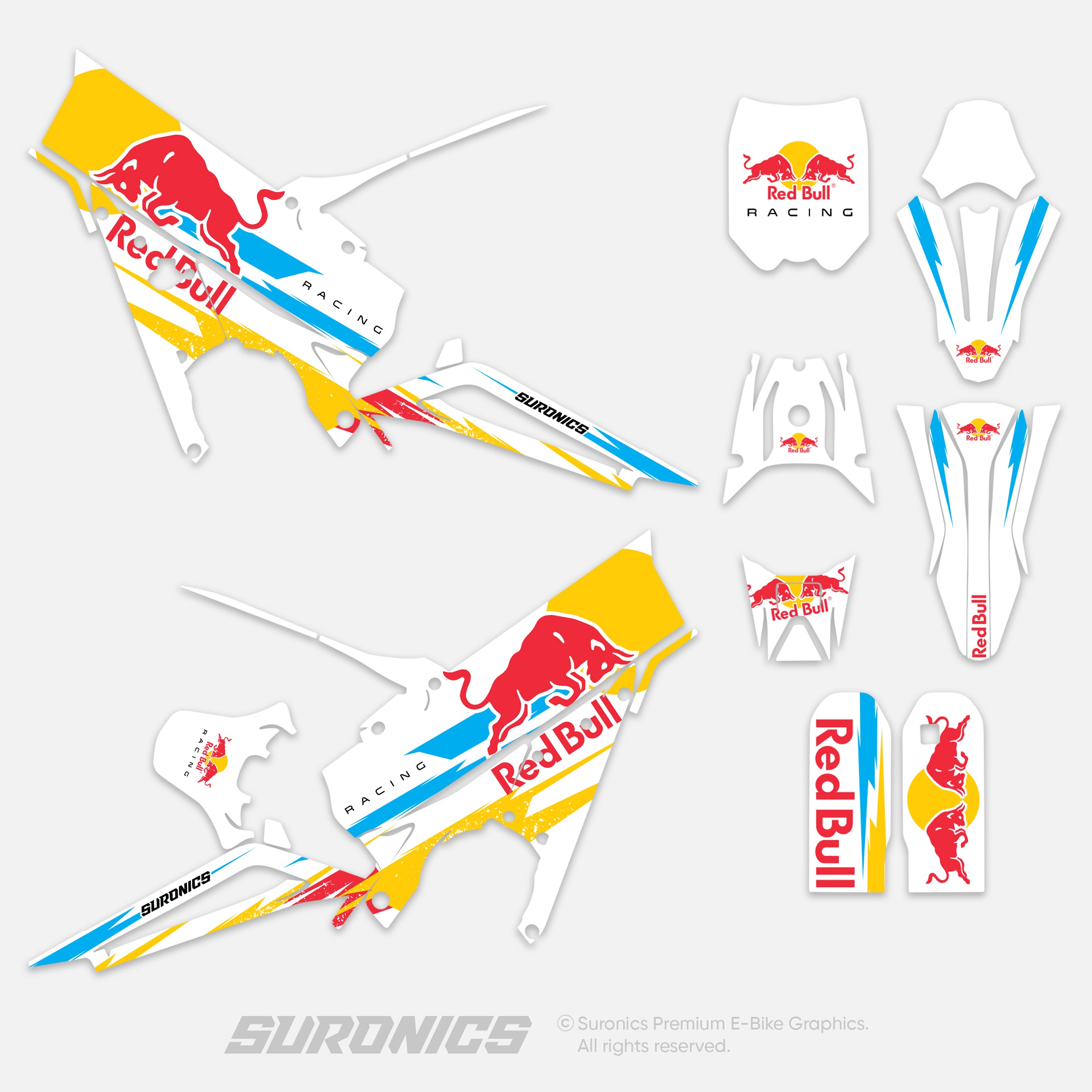 ORIGINAL BULL WHITE Talaria XXX Graphics kit