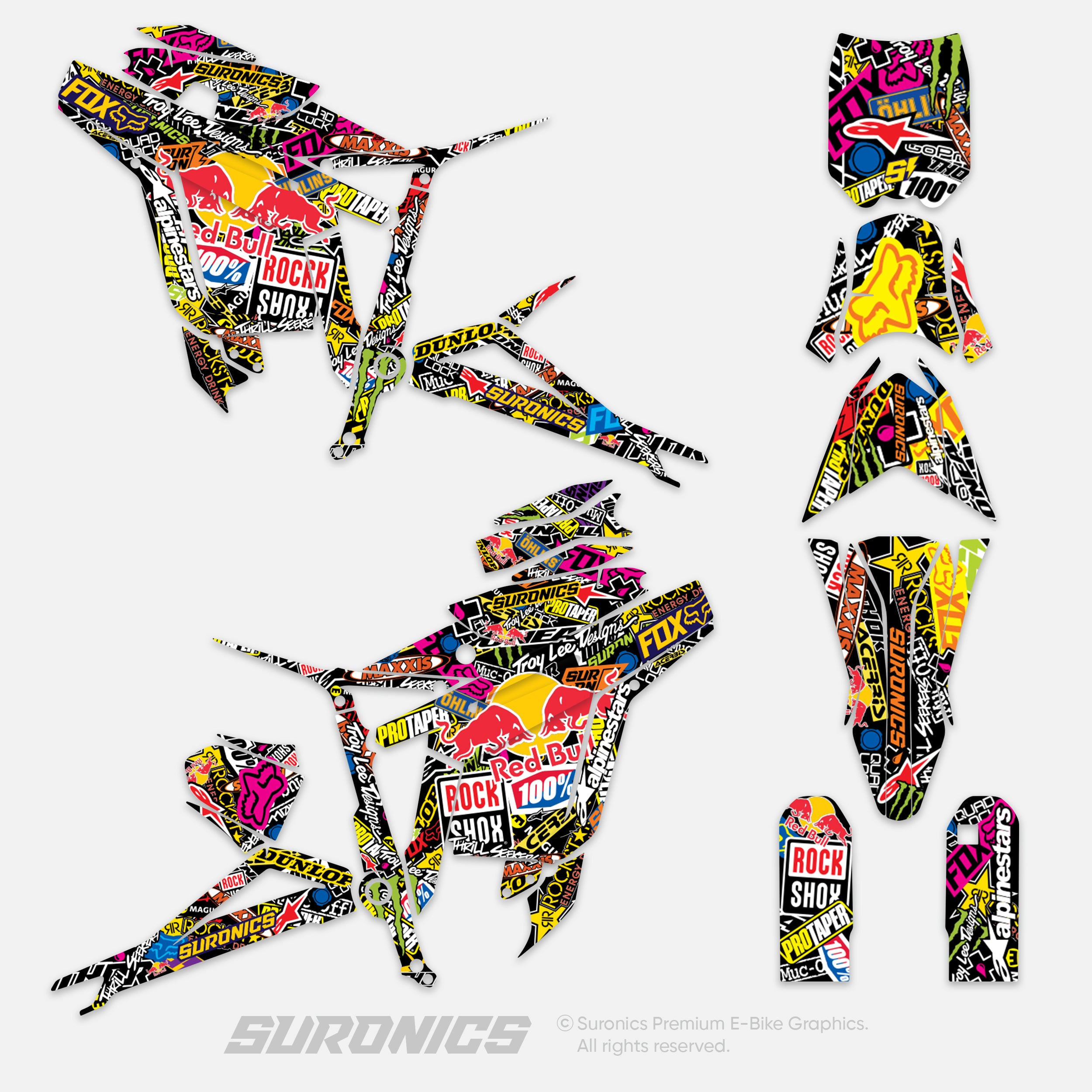 STICKY ORIGINAL Talaria Sting MX3 MX4 Graphics kit