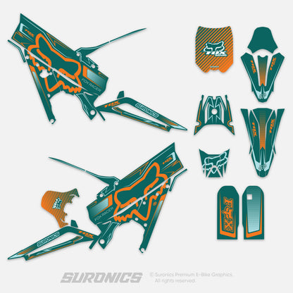 FOX RACER AVENTUR ORANGE Talaria XXX Graphics kit