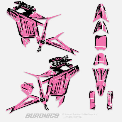 MARKER PINK Talaria Sting MX5 PRO Graphics kit