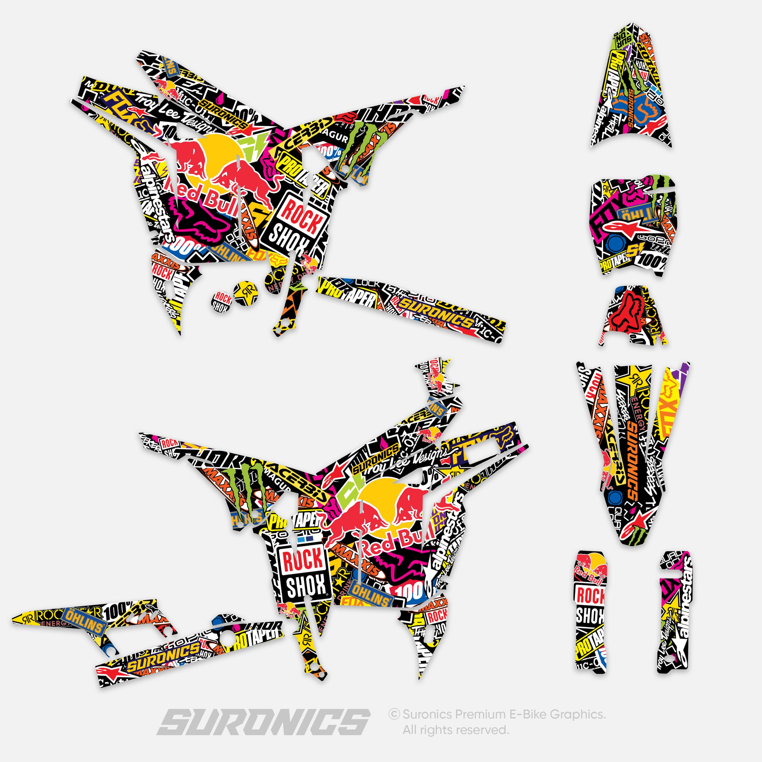 STICKY ORIGINAL Talaria Komodo Graphics kit