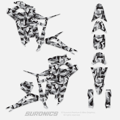 CAMOX GREY Talaria Sting MX5 PRO Graphics kit