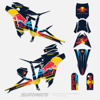 ORIGINAL BULL NAVY Talaria Sting MX3 MX4 Graphics kit