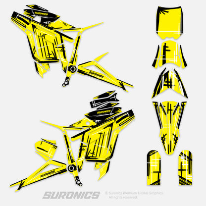 MARKER YELLOW Talaria Sting MX3 MX4 Graphics kit