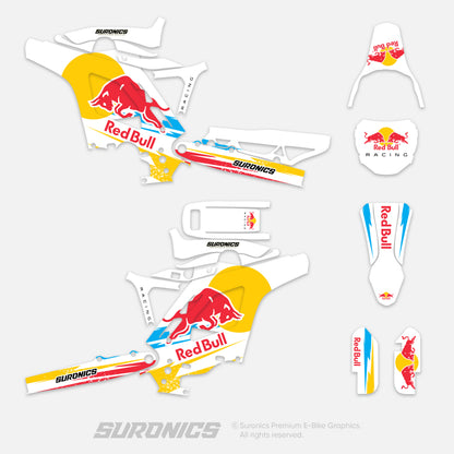 ORIGINAL BULL WHITE Eride Pro Mini R Graphics kit
