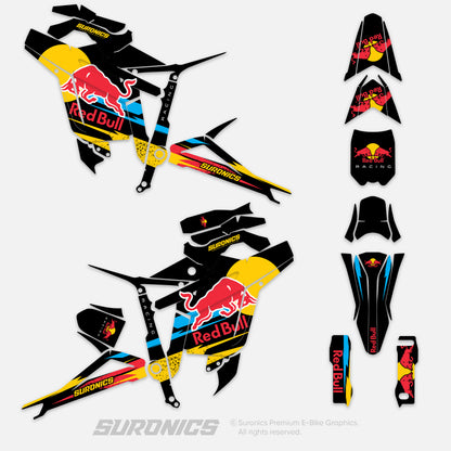 ORIGINAL BULL BLACK Talaria Sting MX5 PRO Graphics kit