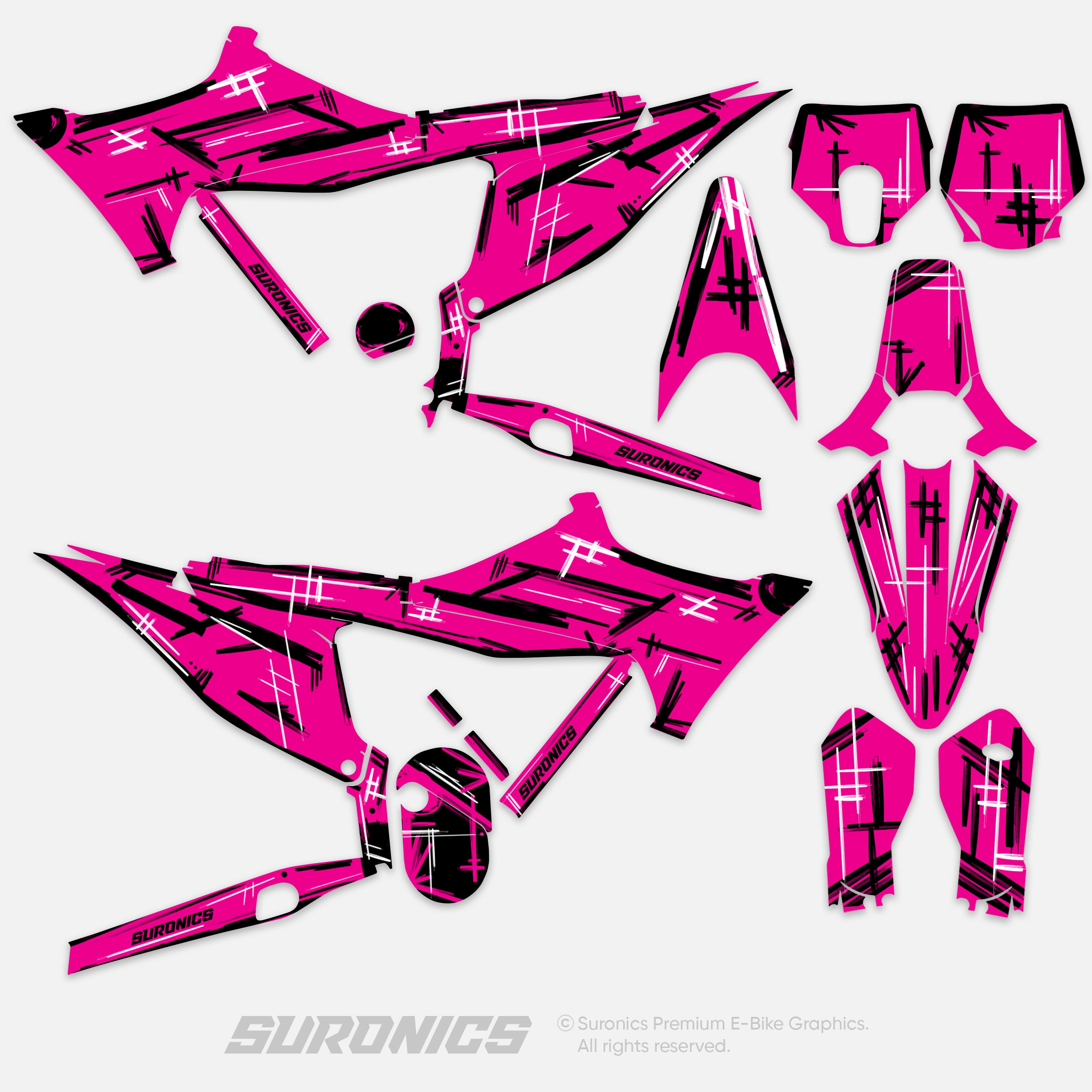 MARKER MAGENTA Stark Varg Graphics kit