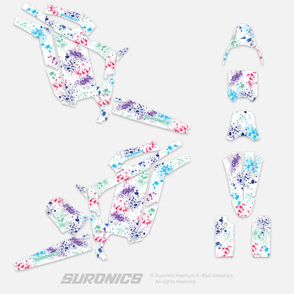 SPLATTER WHITE MULTICOLOR Rerode R1 Graphics kit