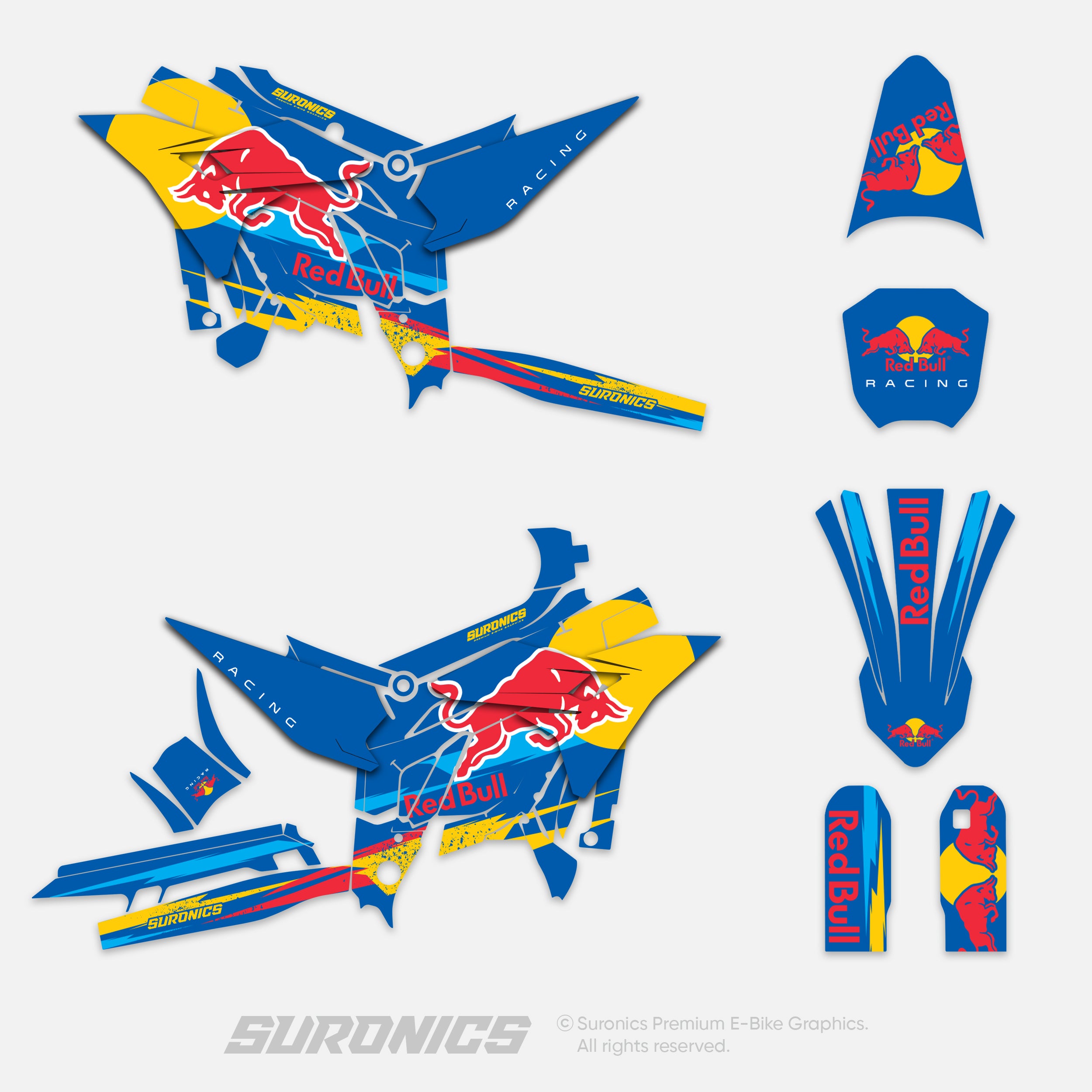 ORIGINAL BULL BLUE Altis Sigma Graphics kit