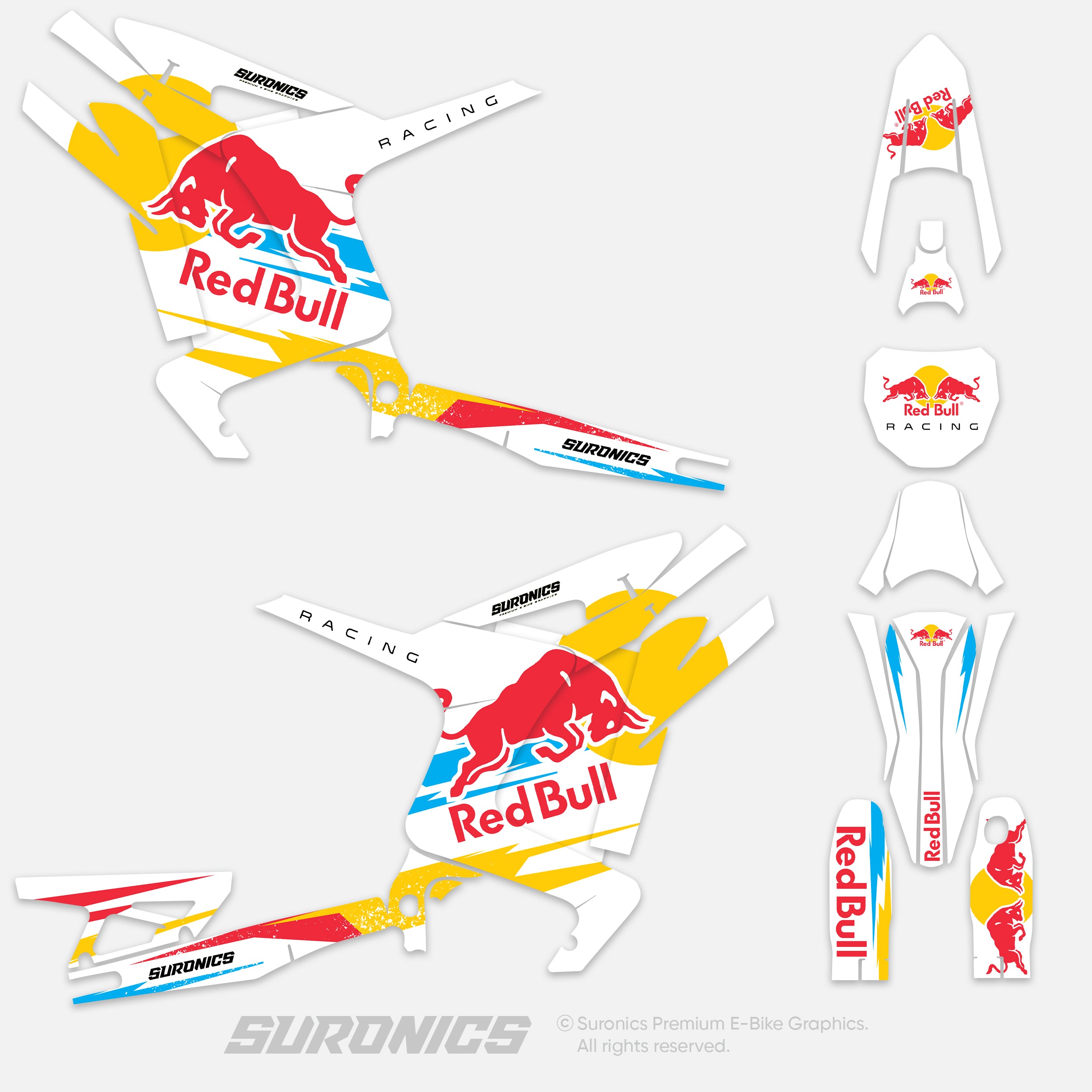 ORIGINAL BULL WHITE Arctic Leopard XE Graphics kit