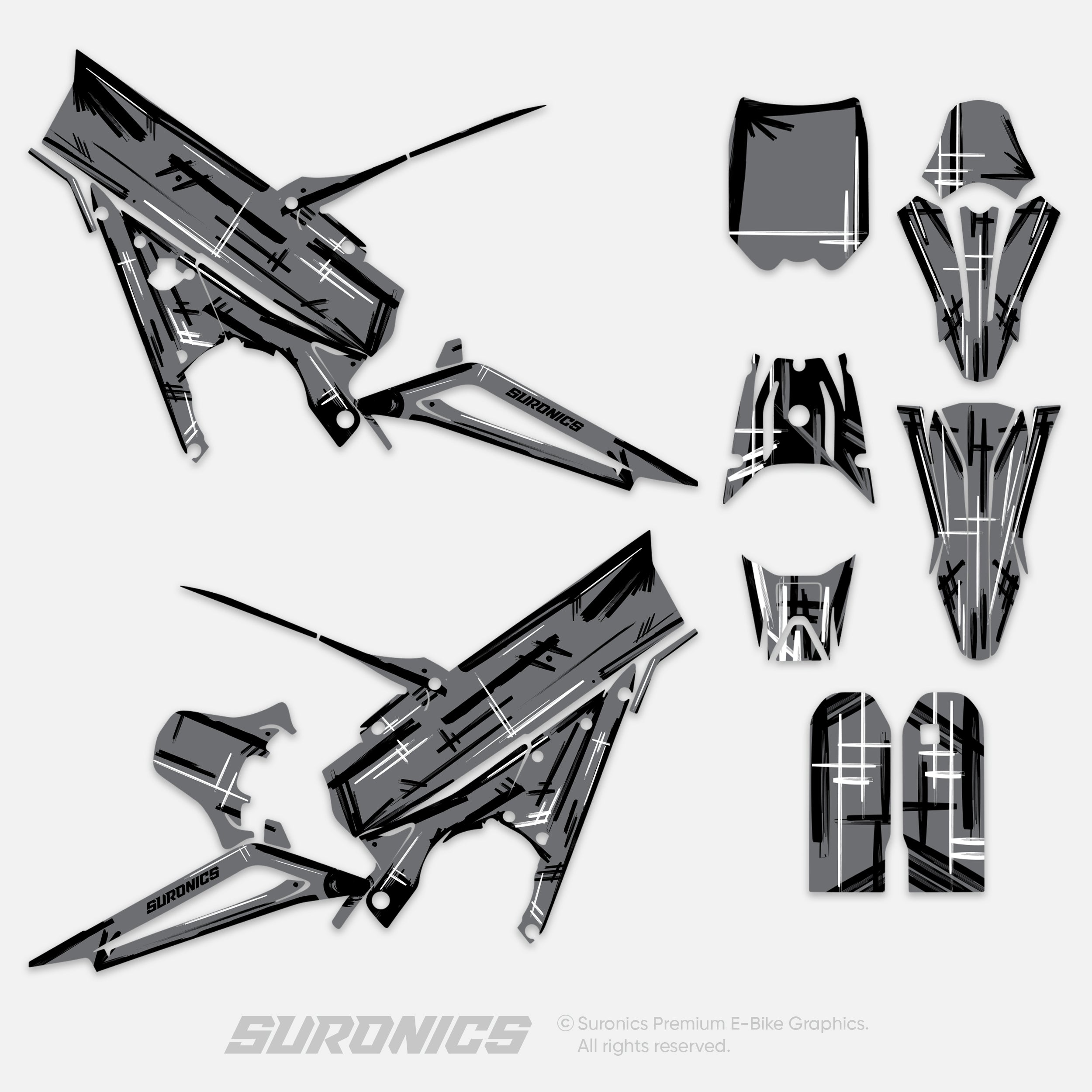MARKER GREY Talaria XXX Graphics kit