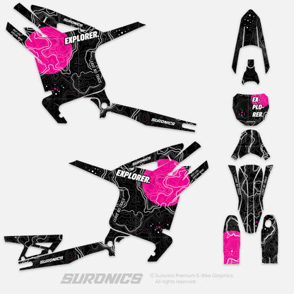 EXPLORER BLACK MAGENTA Arctic Leopard XE Graphics kit