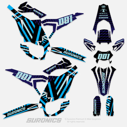 FUTURACE NAVY MILKY Surron Ultra Bee Graphics kit