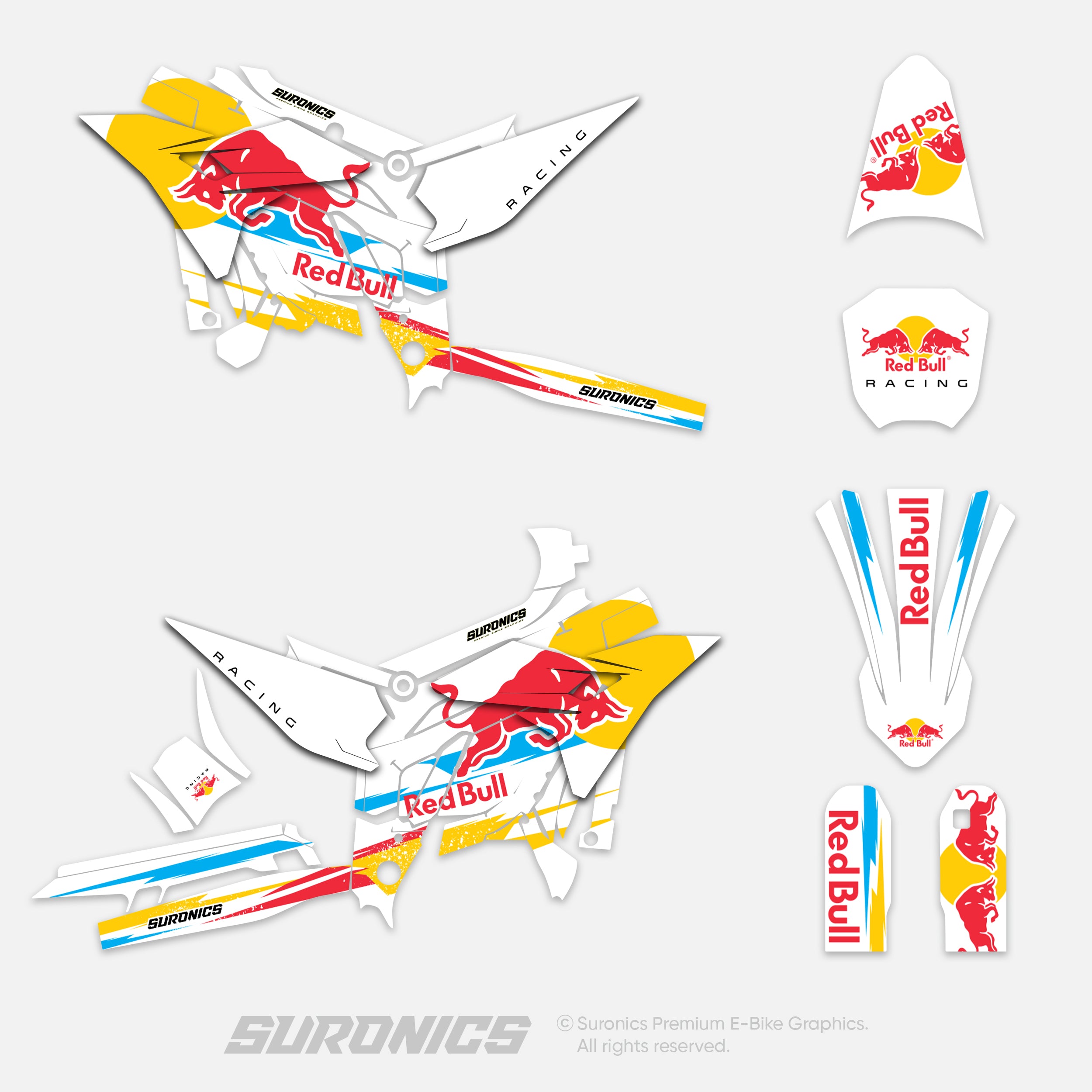 ORIGINAL BULL WHITE Altis Sigma Graphics kit