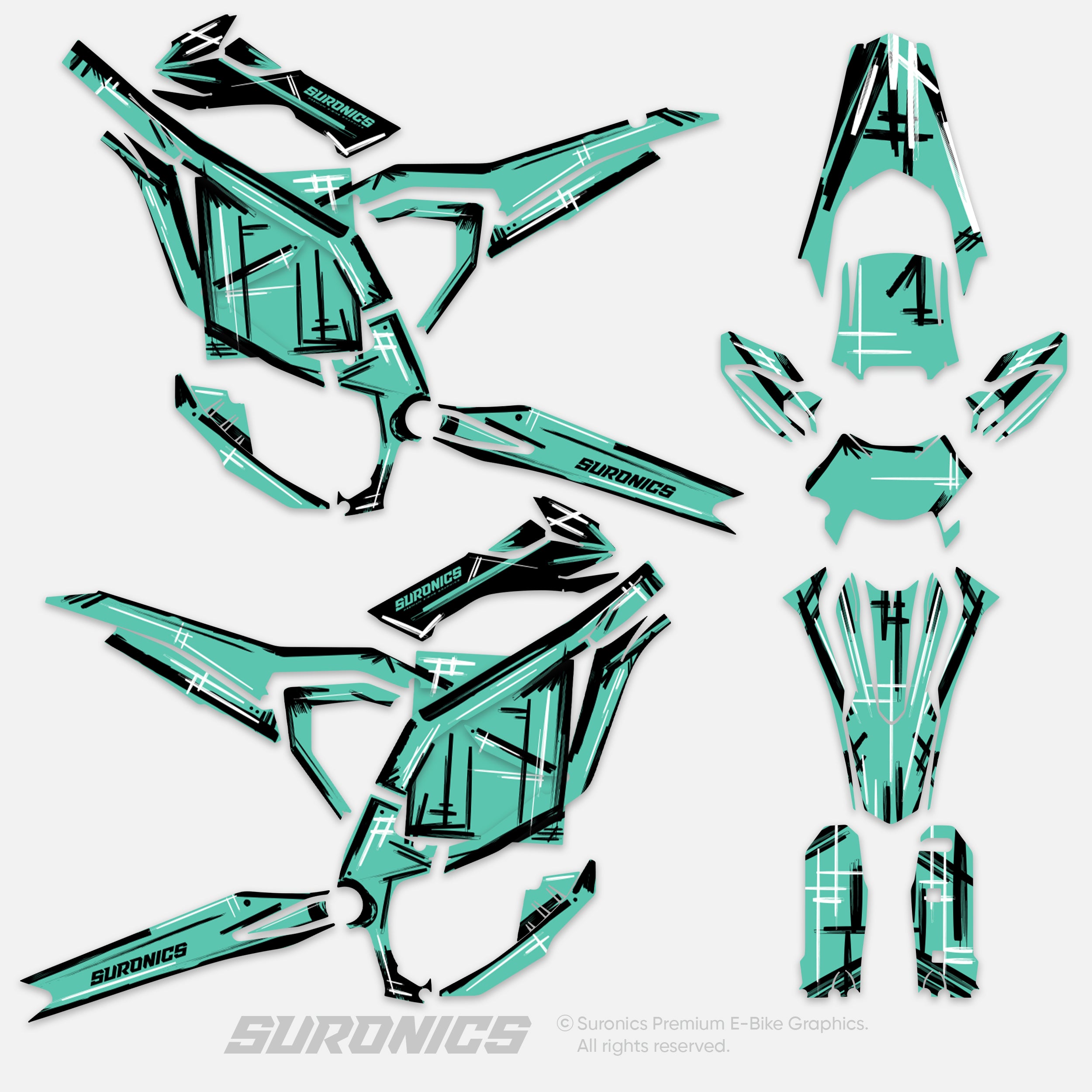MARKER MINT Surron Ultra Bee Graphics kit