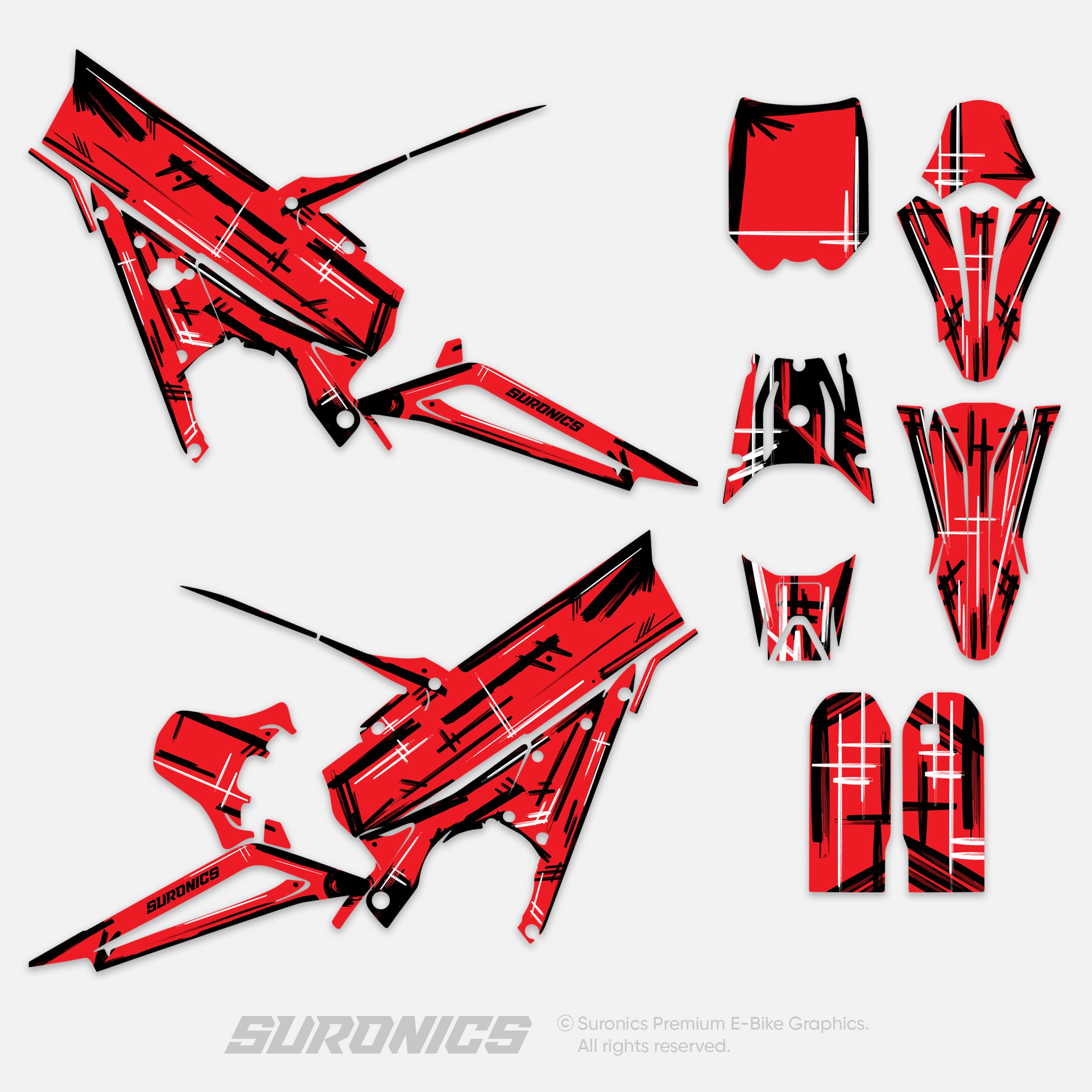 MARKER RED Talaria XXX Graphics kit