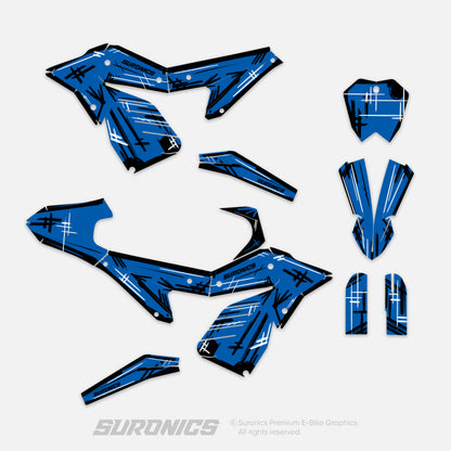 CUSTOM: BLUE MARKER RTR Graphics kit