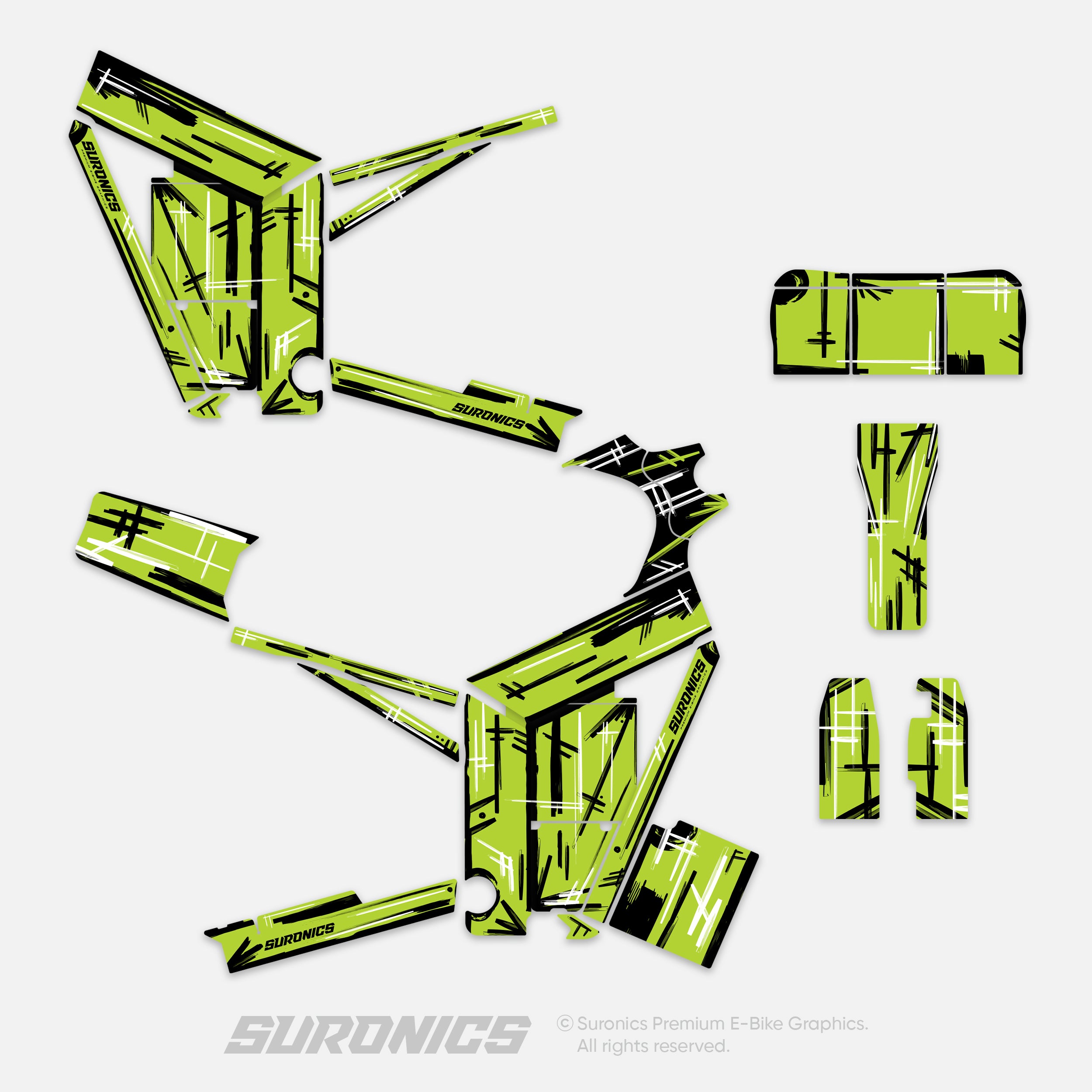 MARKER GREEN Tuttio Soleil 01 Graphics kit