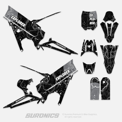 EXPLORER BLACK GREY Talaria XXX Graphics kit