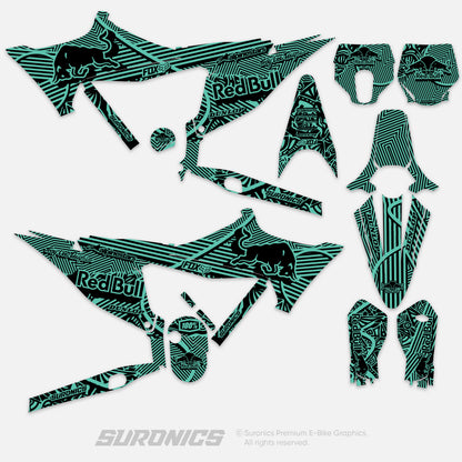 RACE ART BLACK MINT Stark Varg Graphics kit