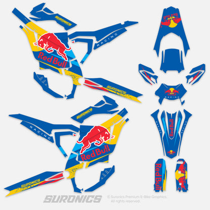 ORIGINAL BULL BLUE Surron Ultra Bee Graphics kit