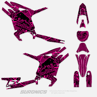 RACE ART BLACK MAGENTA Arctic Leopard XE Graphics kit
