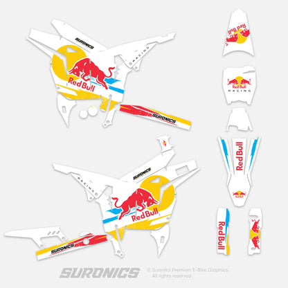 ORIGINAL BULL WHITE Talaria Komodo Graphics kit