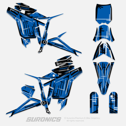 MARKER BLUE Talaria Sting MX3 MX4 Graphics kit